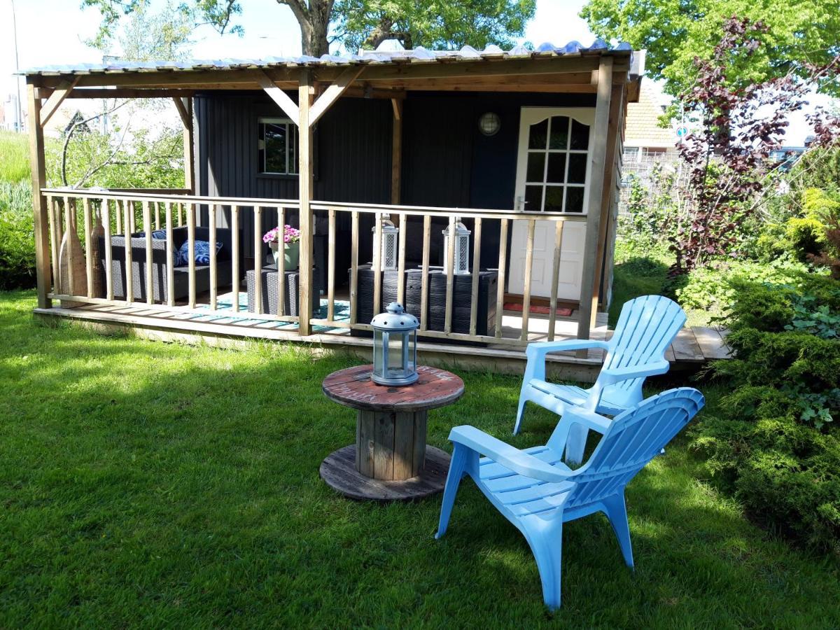 Tinyhouse Natuurhuisje Met Veranda Bij De Molen Tussen Alkmaar En Hoorn Oterleek Экстерьер фото